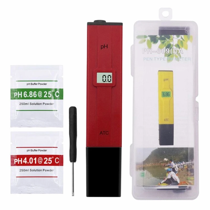 

Pocket Pen Water Test ATC Digital PH Meter Tester PH-009 IA 0.0-14.0pH for Aquarium Pool Water Laboratory