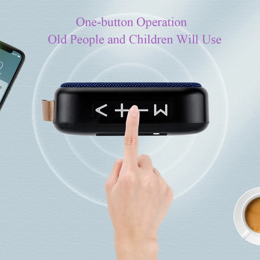 NATTHSWE беспроводной Bluetooth динамик Портативный SD карта громкий звук стерео музыка