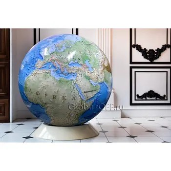 

Globe big tectonic D = 130 cm