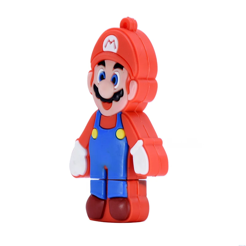 Мультяшный флеш-накопитель Super Mario Usb Flash Drive 4 ГБ 8 ГБ 16 ГБ 32 ГБ 64 Гб 128 ГБ 256 ГБ игровая флеш-карта памяти Флешка U Stick подарок
