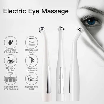 

2in1 Electric Eye Massage Eye Care Patch Relief Anti Aging Wrinkle Micro-current Massage Negative Ion Importing Eyes Care Device