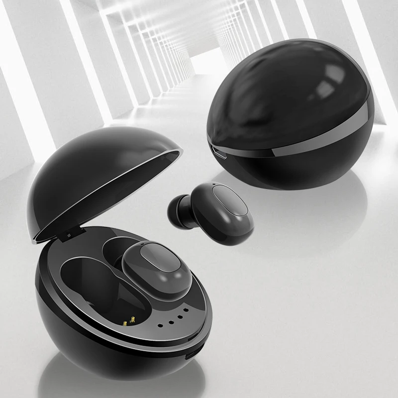 

TWS Bluetooth 5.0 Earphone Mini True Wireless Stereo Earphones Auto Pairing HiFi Music HD Calls Headsets Earbuds + Charger Case