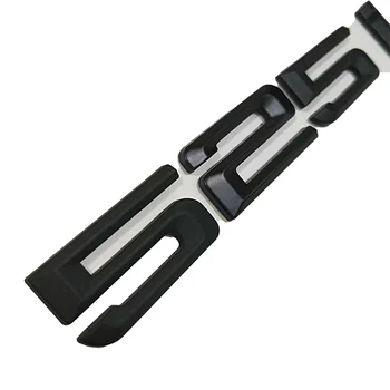 

New 3D Black 525 I Logo Car Sticker Auto Body Emblem Badge Decal For BMW 5 Series E39 E60 E34 525i Badge Car Styling Letter