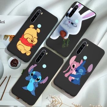 

Black Silicone Cute Cartoon Case FOR Xiaomi Redmi Note 8 PRO 8T 8 T 7 6 5 Plus 5A 6A 7A 8A Mi 8 Lite K20 PRO Mi 9T A3 A2 Cover