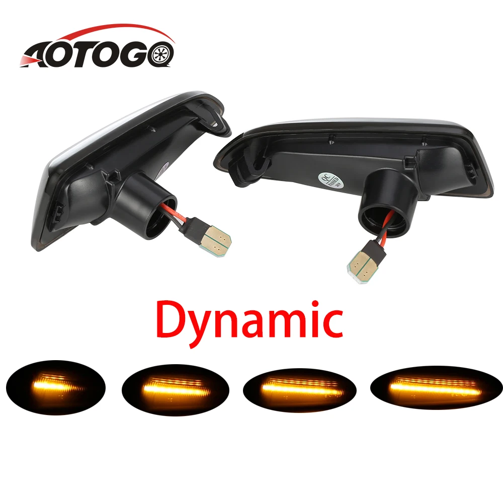 

2pcs Car side Signal light Dynamic Marker Turn Signal Light for Opel for Astra J 2009-2015 for Astra J K 2015 for Zafira C 2011