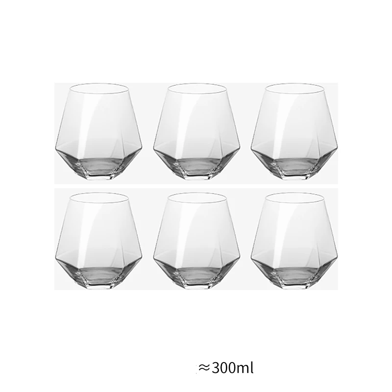 6cups transparent