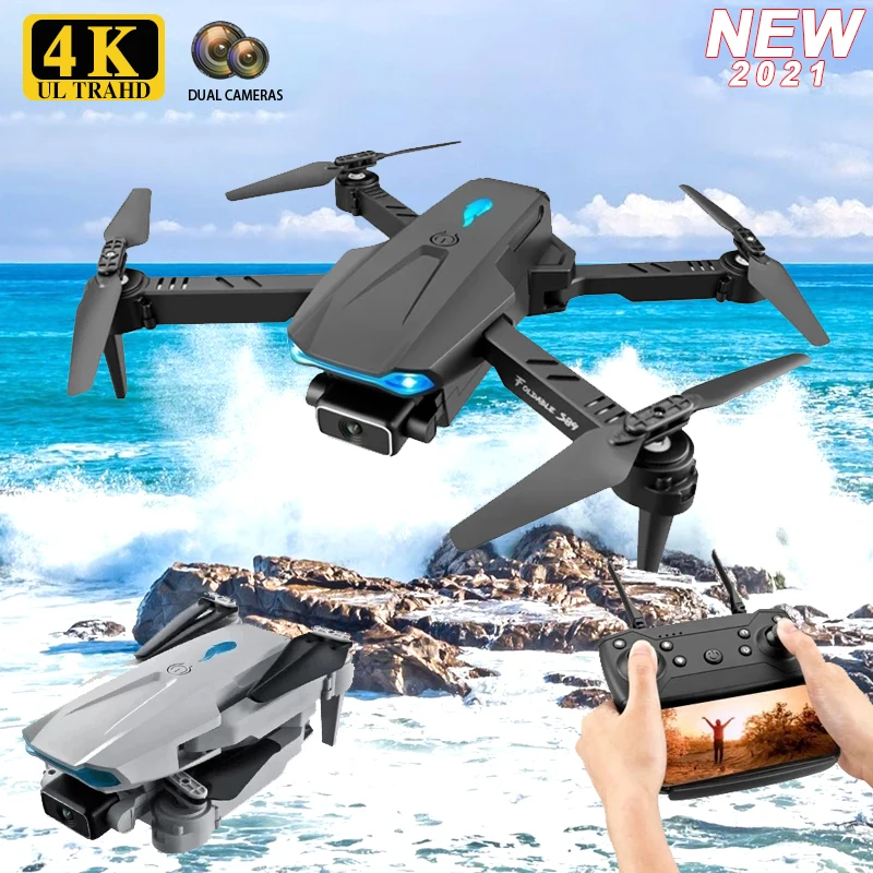 Квадрокоптер S89 Pro 4k HD двойная камера Fpv | Игрушки и хобби