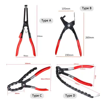 

Hot Car Steel Exhaust Exhaust Pipe Pliers Exhaust Pipe Clamp Hanger Cutter Pliers Tool Tail Pipe Steel Copper Tubing Chain