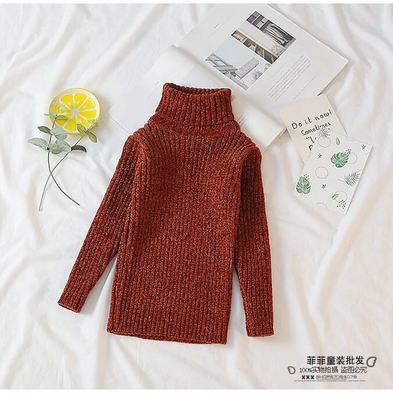 Одежда для мальчиков с высоким плотно облегающим шею воротником девочек