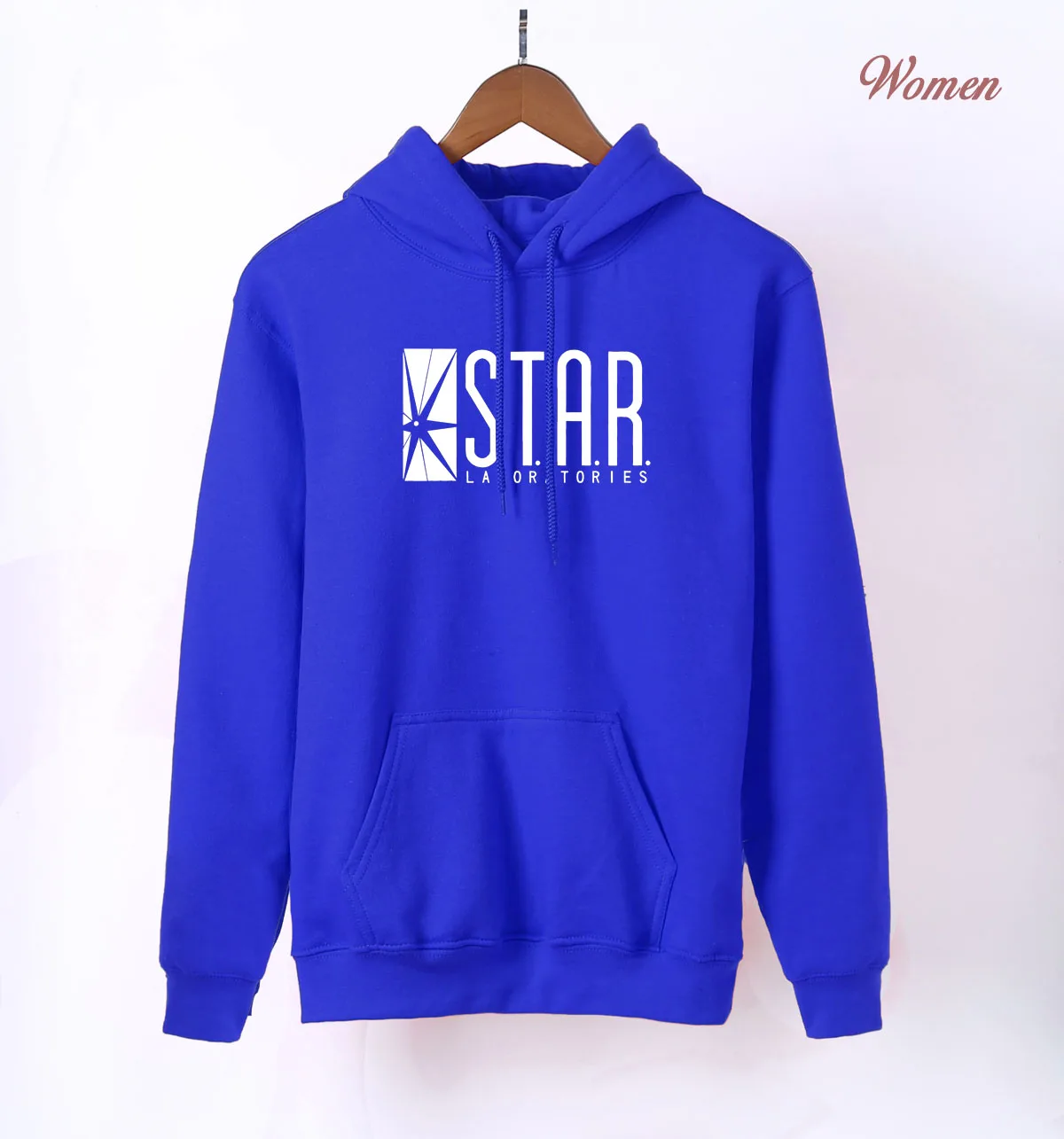 blue Женская толстовка с суперменом The Flash STAR S.T.A.R. Labs горячая Распродажа кофт с капюшоном весна осень повседневные толстовки женские флисовые толстовки - Цвет: blue