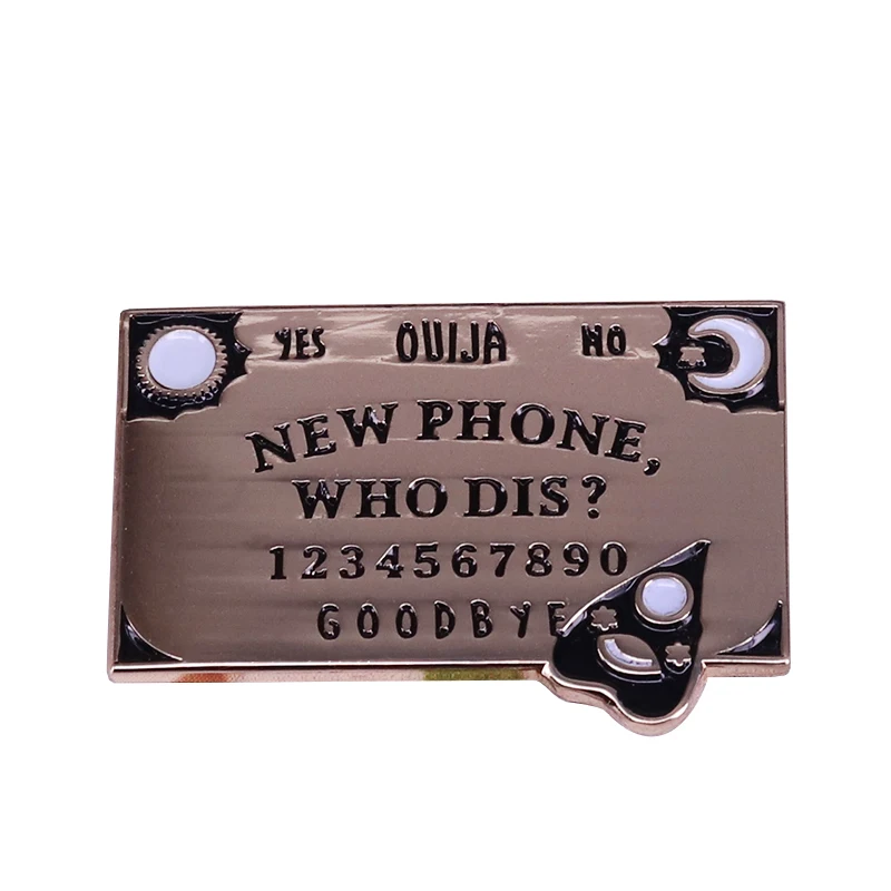 Телефон, Who Dis Ouija доска эмалированная булавка