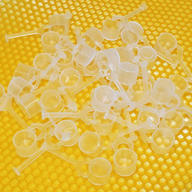 100 Db/Táska Műanyag Queen Ketrec Cukorkasapka A Méhészet Királynő Neveléséhez - Image 4