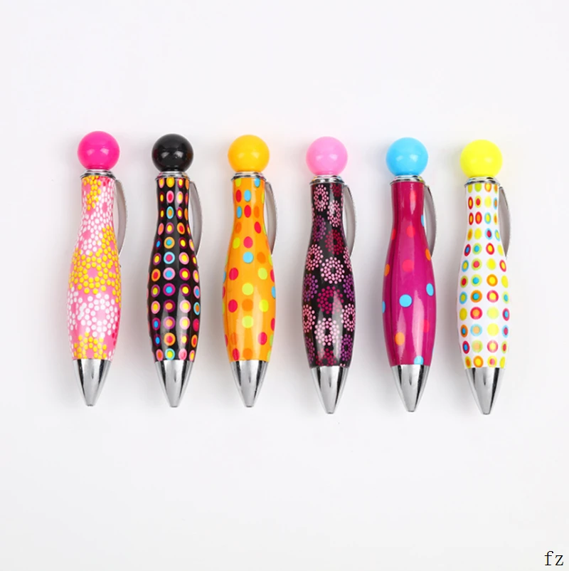 96 Pcs 볼링 볼펜 미니 펜 개폐식 볼펜 0.5mm 파란색 잉크 펜
