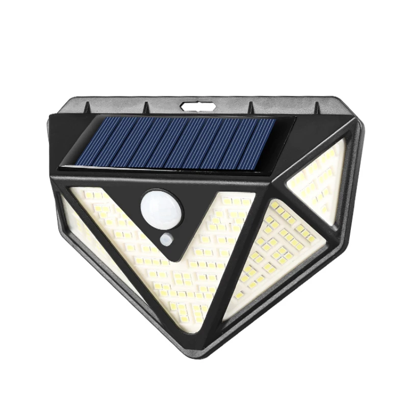 Resistência à Água Modos sem Fio Luz de Parede com Sensor de Movimento Ângulo de 166 ° de Led Solar Ip65 3 Luz 2 resistência à água ip65, 3 modos, sem fio, luz solar