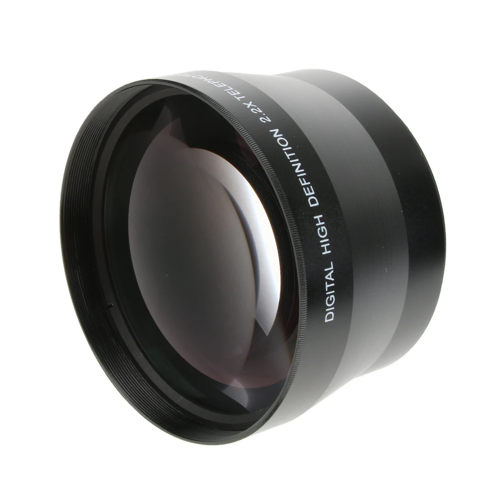72 мм 2.2x телеобъектив телеконвертер для Nikon Nikkor 24-120 мм AF-S, 18-200 мм Универсальная камера