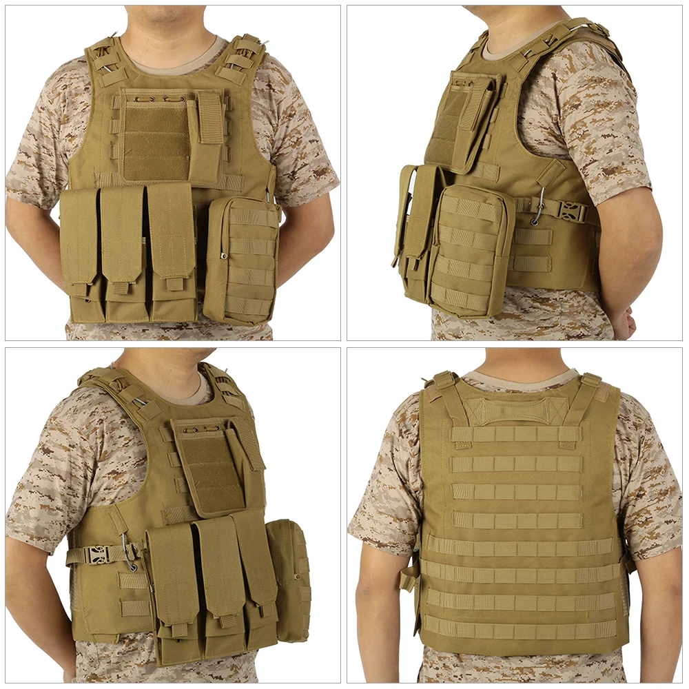 Открытый Жилет Molle модульная передача переноска Регулируемый тренировочный игровой Пейнтбольный штурмовой жилет CS верхняя одежда охотничьи жилеты