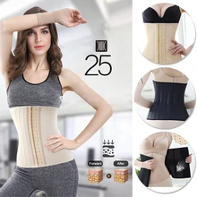 

Latex Waist Trainer Eraser Belt Tummy Control 25 Memory Steel Bones Slimming Belly Band Workout Body Shapwear Girdle Slim Wraps