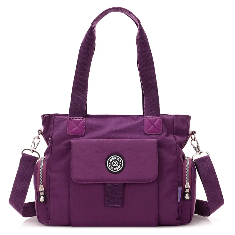 Крутые оригинальные женские сумки Kipled, повседневная женская сумка, хорошее качество, водонепроницаемые нейлоновые сумки через плечо для женщин, сумка - Цвет: Фиолетовый
