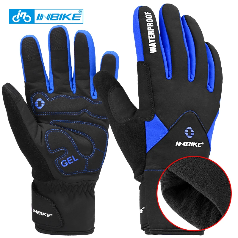 Unisex Winter Cycling Gloves Wind/Waterproof Thermal Full Finger Touch Screen US