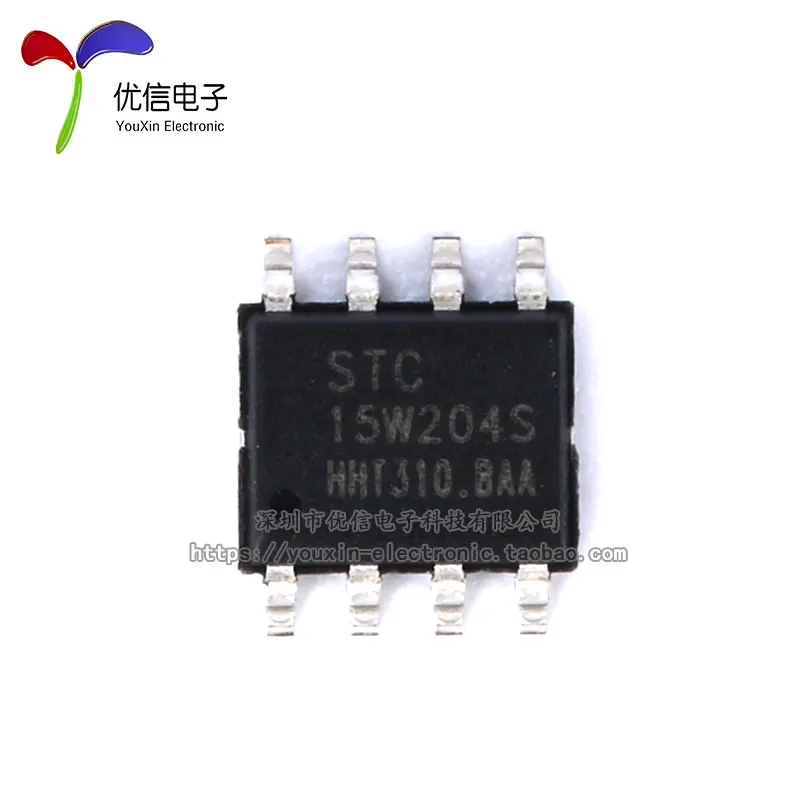 

Новый и оригинальный чипсет с интегральной схемой 10 шт. STC15W204S-35I-SOP8 SOP8 STC15W204S SOP-8 15W204S SOP