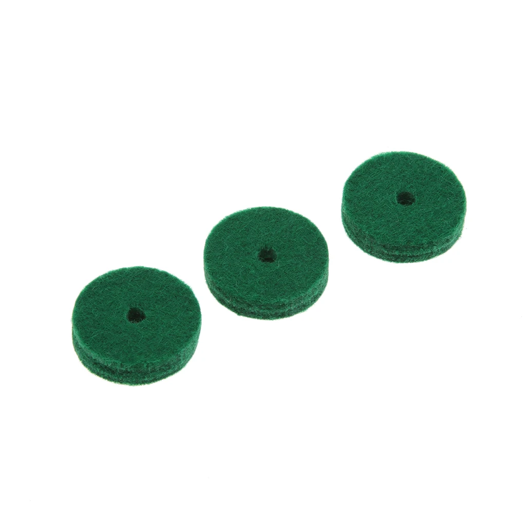90 Pieces Green Piano Felt Rail Regulating Punching Keyboard Balance Washers Instruments Parts