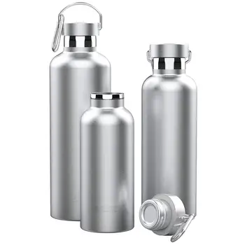 

Stainless Steel Water Bottle Thermos 350ml 500ml 750ml Vacuum Flask for Cyclists, Runners, Hikers, Camping Tumbler