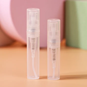

1 Pcs 2ML 3ML 5ML Portable Spray Bottle Empty Perfume Atomizer Mini Test Tube Bottle Clear Vials Transparent Travel Small Bottle