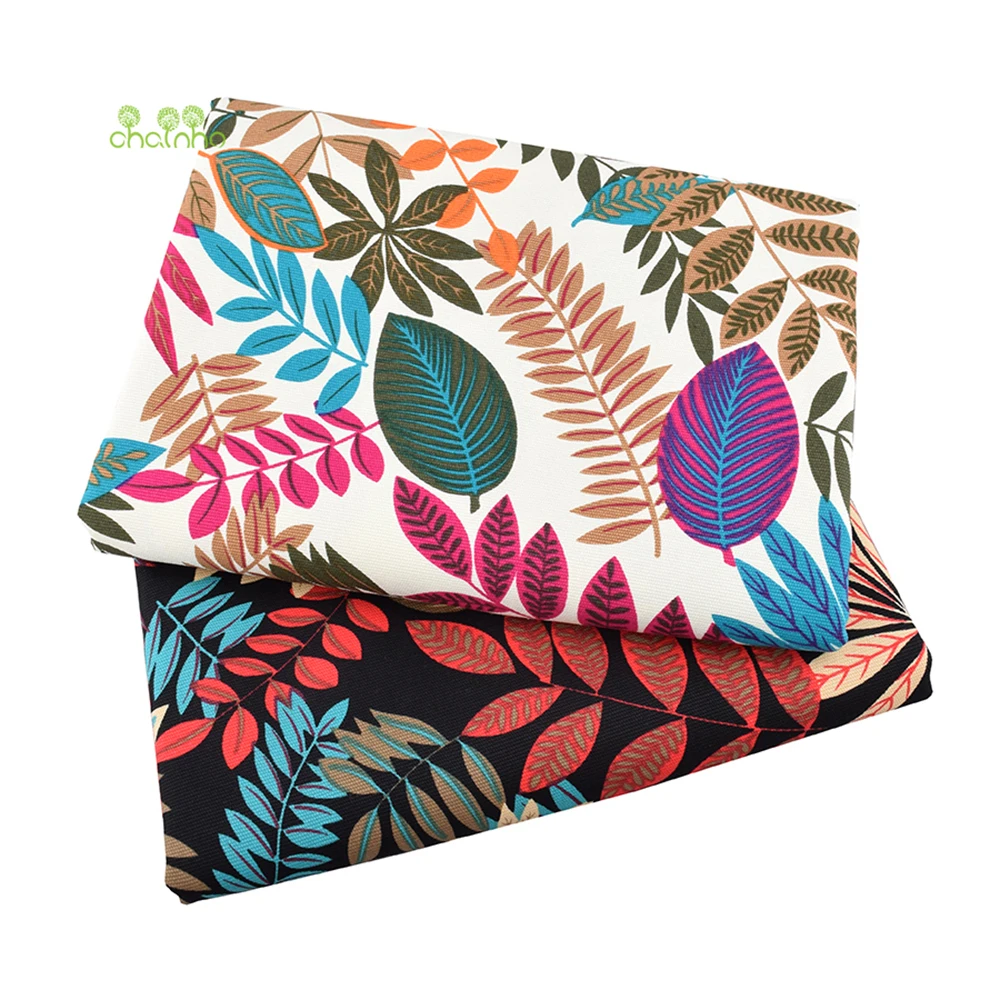 Chainho,Cotton Canvas Fabric,Handmade Cloth For Cushion,Sofa,Curtain,Bag,Shoes,Home Decoration Material,Cartoon Series,5 Size