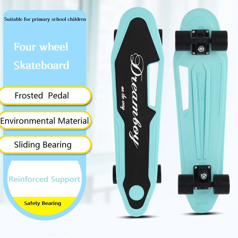 

Outdoor Sports Four-wheeled Skateboarding Beginner Adult Boy Girl Teen Paddle Child Professional Scooter 6-12 Years Old