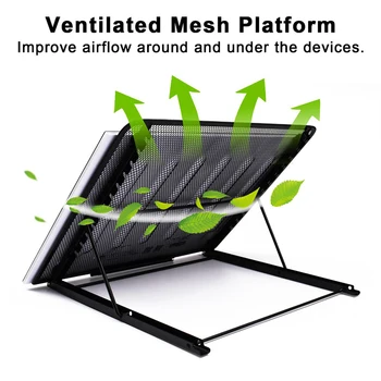 

Universal Laptop Stand Foldable Desk Stand Holder Portable Tablet Stand For Macbook Pro Pro DELL HP Multi-angle Adjustable