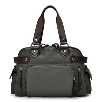 

Casual Shoulder Bag Fashion Men and Women Travel Bags Oxford Cloth Waterproof Large Capacity Travel Bag