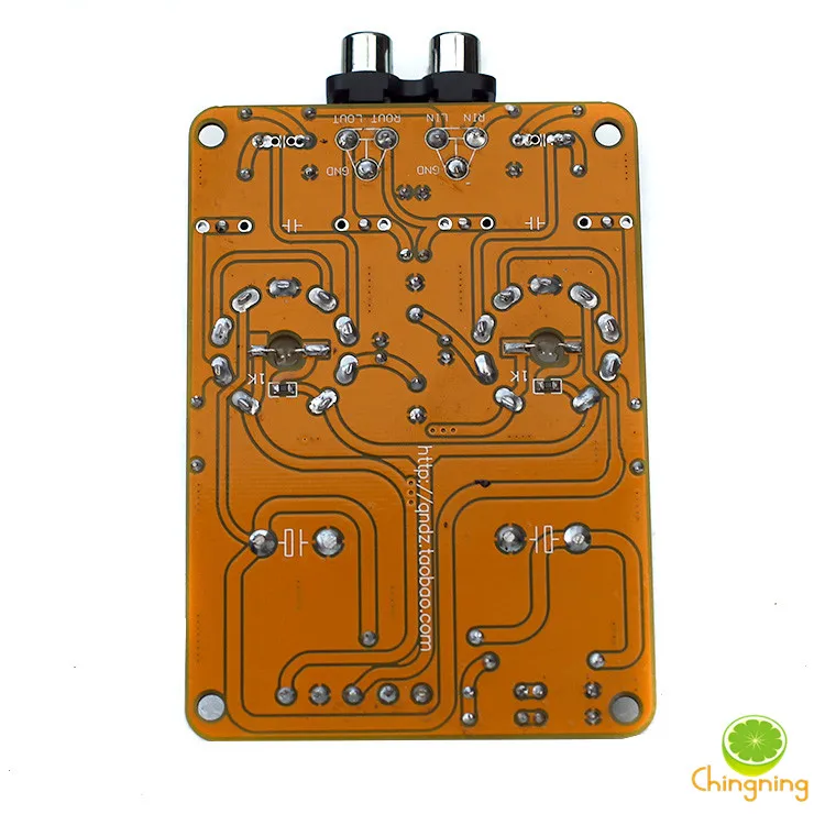 Updated Tube Amp Preamp 6N3 Vacuum Tube PreAmplifier SRPP circuit Board Finished board Use PHILIPS 450V 150UF capacitor