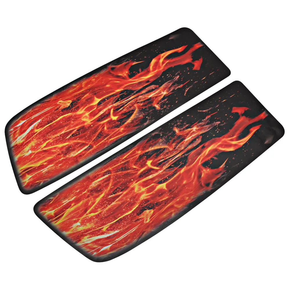 Motorcycle Inkjet Stickers Saddlebag Cover Decals Waterproof Pads Fits For Harley Touring ROAD KING STREET GLIDE 2014-2019 | Автомобили и