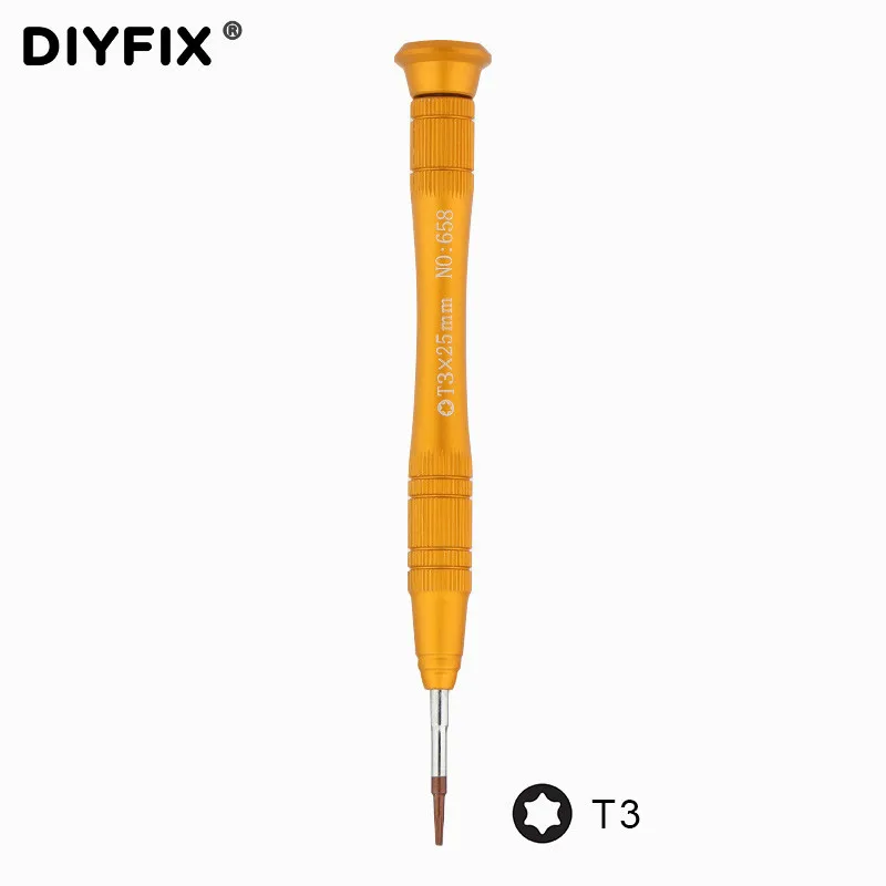 DIYFIX T3 звездообразный ключ Магнитная отвертка для xiaomi VIVO OPPO мобильный телефон разборка открытие DIY ремонт ручной инструмент
