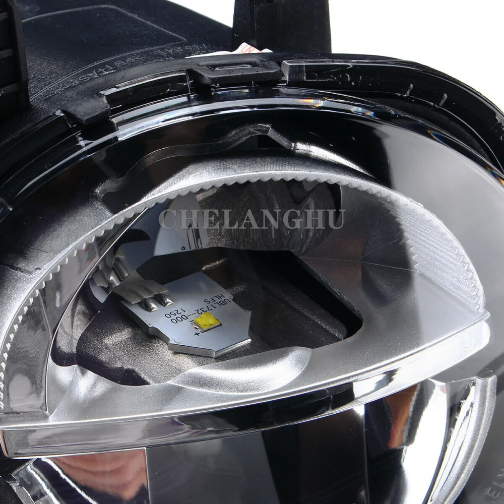 2 шт. x Автомобильный передний светодиодный противотуманный светильник, противотуманная фара DRL для BMW F20 F21 F22 F23 F30 F31 F34 GT F35 LCI с светодиодный Bulds
