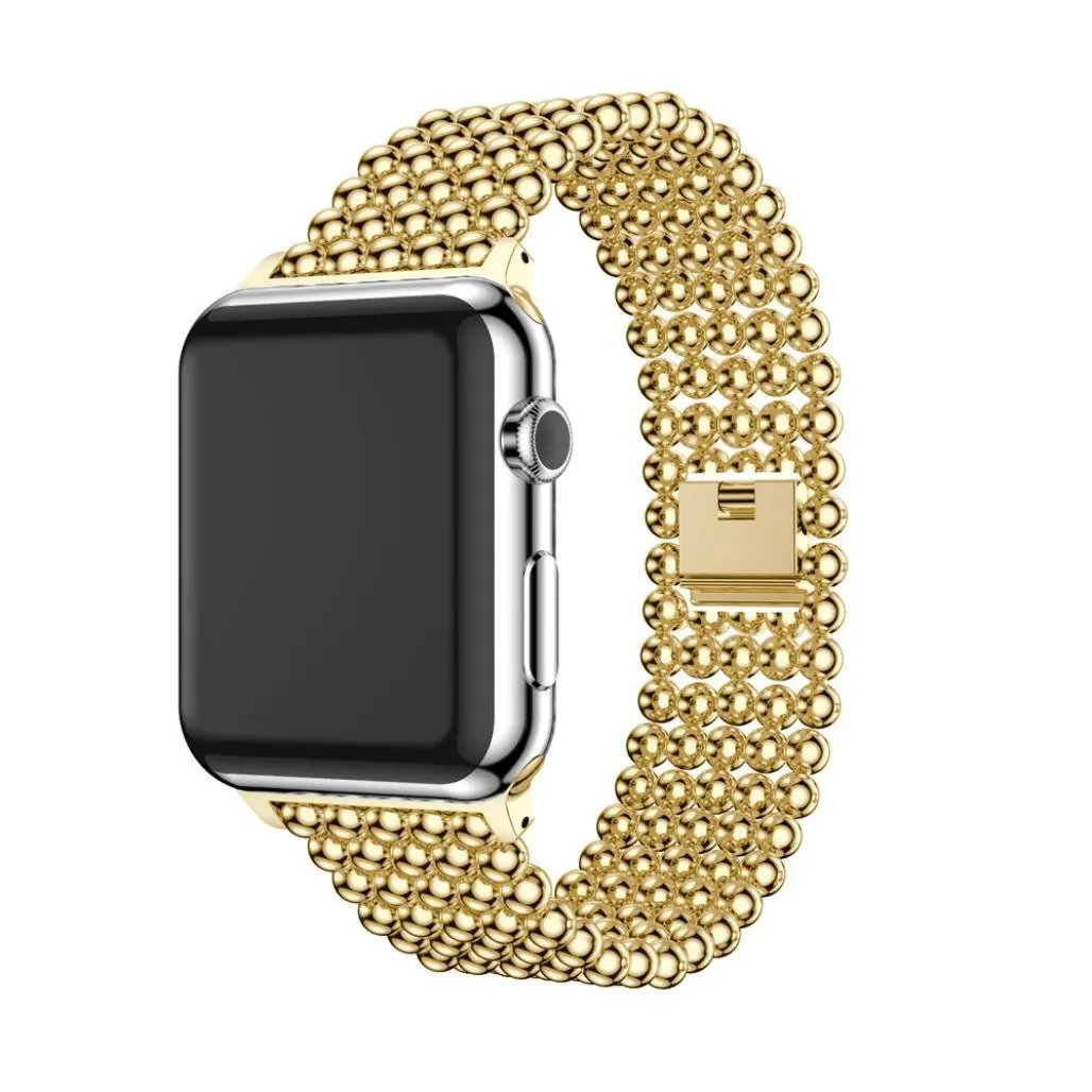 Браслет Нержавеющая сталь ремешок для наручных часов Apple Watch серии 1/2/3, 42 мм, 38 мм, Ремешок Браслет ремешок для наручных часов Apple Watch 5 4 полоса 40 мм 44 мм