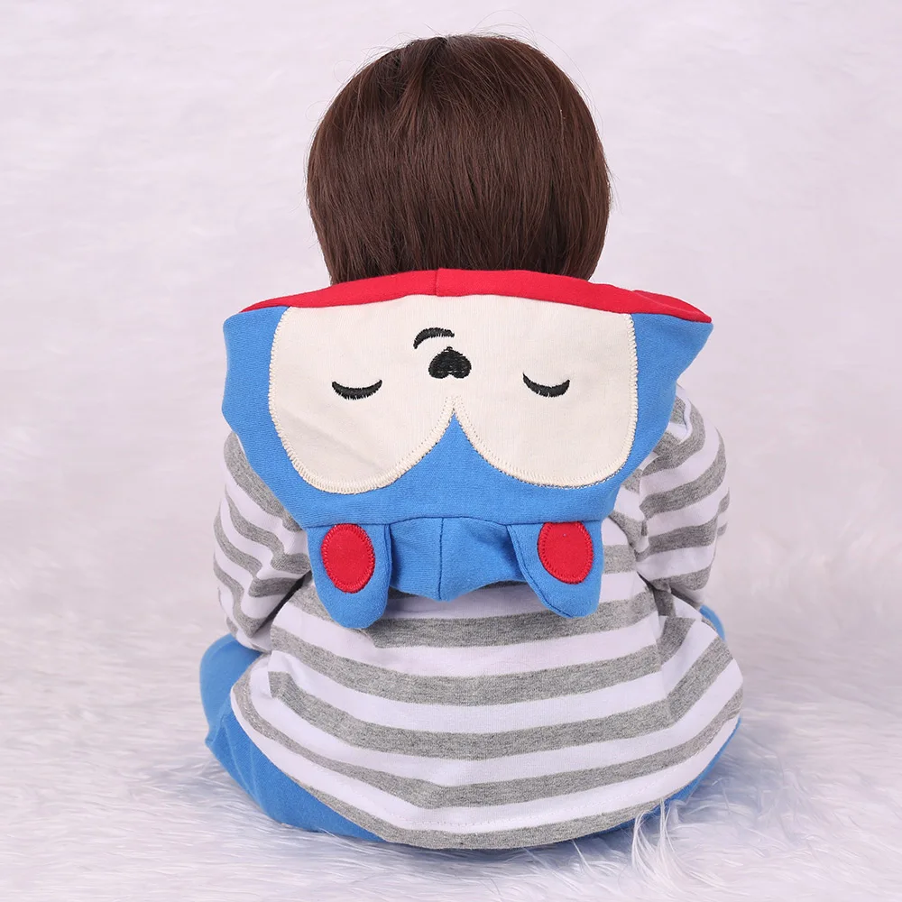 Силиконовые мягкие куклы Reborn Baby, 18 дюймов, 48 см, Bebe Alive, реалистичные, Boneca, милые, Menino, для мальчиков, для малышей, Playmates, подарки на день рождения