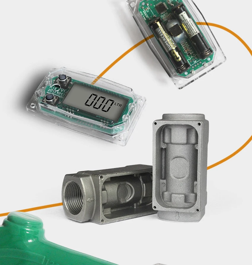 digital, medidor de transferência de combustível da