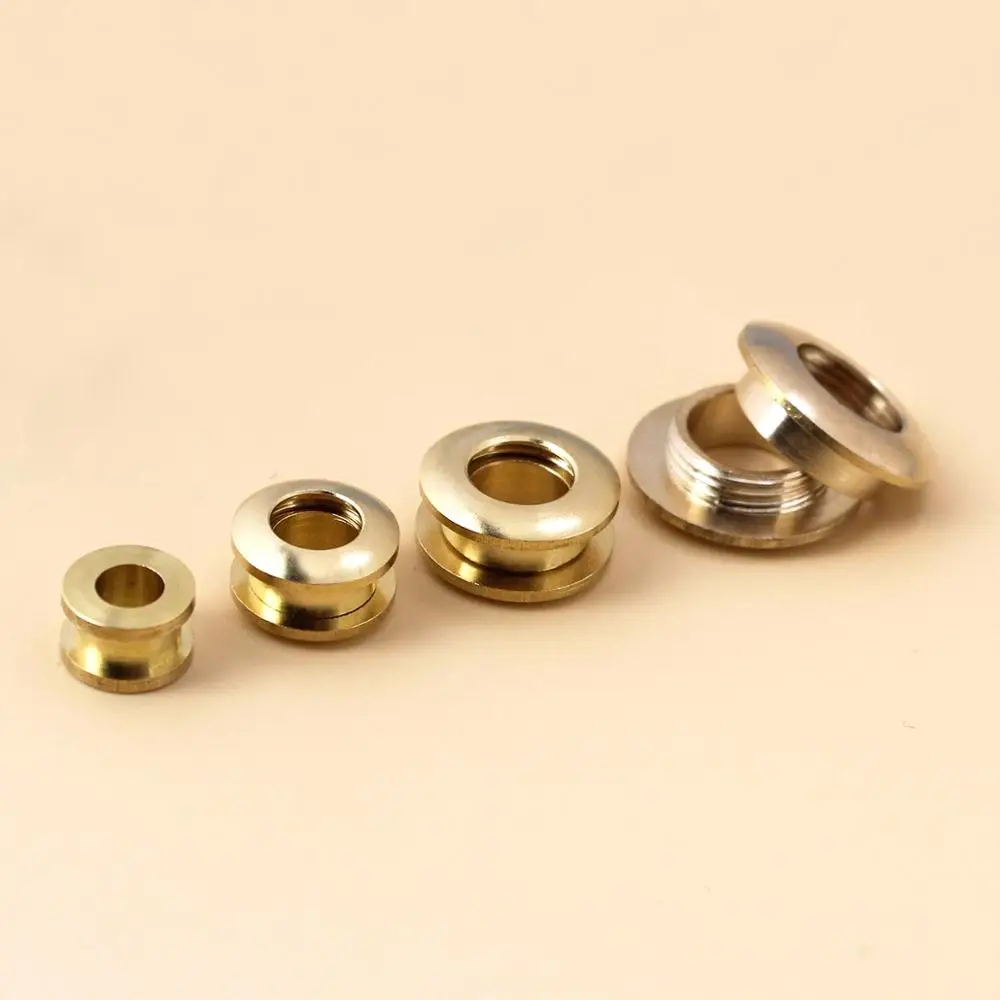 

Solid Brass screw back Eyelets with washer grommets Leather Craft accessory for bag garment shoe clothes jeans decoration