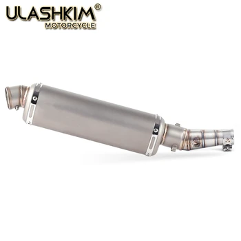 

Motorcycle Exhaust Muffler Full System middle pipe Slip On For Kawasaki Z250 2008-2015 Ninja 300 2013-2016 Ninja 250R 2008-2016