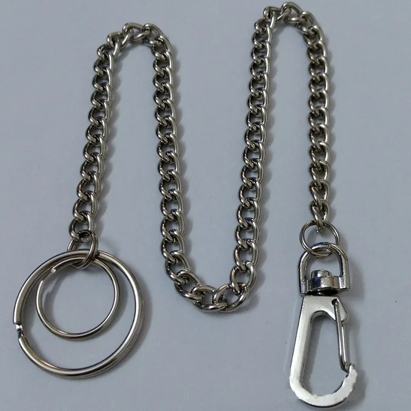 Metal Trousers Pant Chain Punk Hip hop Key Chain Waist Link Long Metal