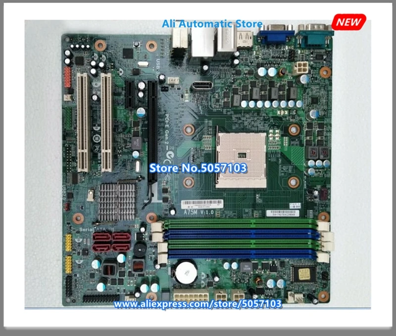 M5800 B5800 A75M V1.0 D3F2-LM2 V: 1,0 FM2 материнская плата