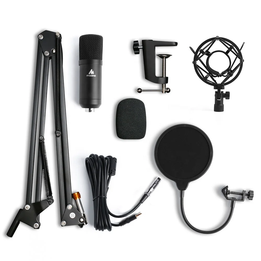 

Voice recorders Gaming studio condenser mic for phone or computer