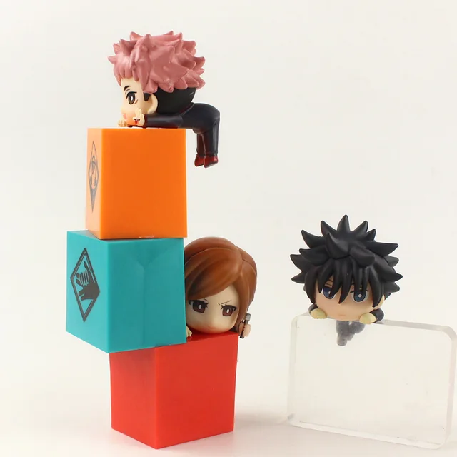 XIXISA Lot de 8 figurines Jujutsu Kaisen Gojo Satoru Yuji Nobara Megumi  Inumaki Sukuna Panda - Figurine Anime JJK Cartoon Collection - Poupée -  Costume (8 pièces) - 7,9 cm : : Jeux et Jouets