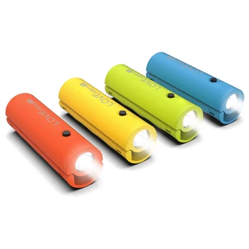 

XIAOMI MIJIA LED flashlight ULlife Portable mobile power Handle 4 in 1 Multi-function Outdoor illumination torch USB Chargin