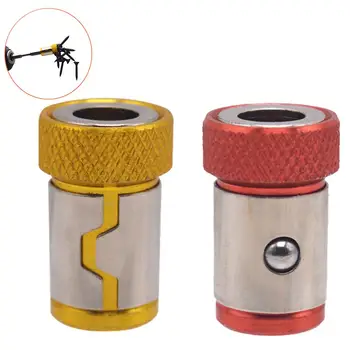 

1/4inch Magnetic Hex Shank Screwdriver Drill Bit Holder Quick Release Screwdriver Bit Holder Woodworking Hand Tools