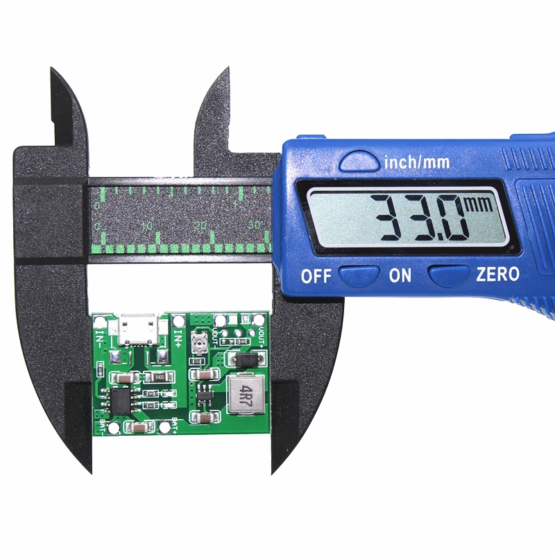 3.7V 9V 5V 2A Adjustable Step Up 18650 Lithium Battery Charging Discharge Integrated Module