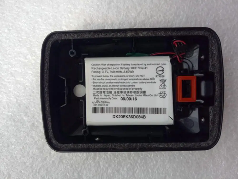 Запасная батарея для Garmin Edge 820 секундомер для велосипеда задняя крышка компьютера чехол для батареи Замена для gps Секундомер(используется