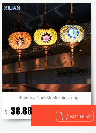 Mediterrâneo decorações do vintage pingente lâmpada artesanal