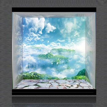 

Building Block Acrylic Dustproof Display Box Show Box for Mystical Illusion Spinning Training Hall 70670 (Display Box) -2 Lights